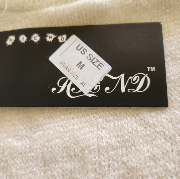 🆕️ Heind White XL Sweater Top - Picture 10 of 12